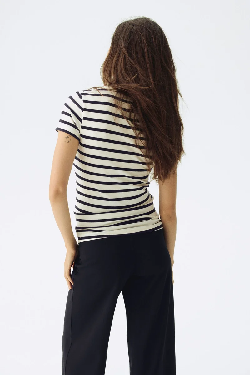 H&M  MAMA Ribbed top for Women | Best Price UAE