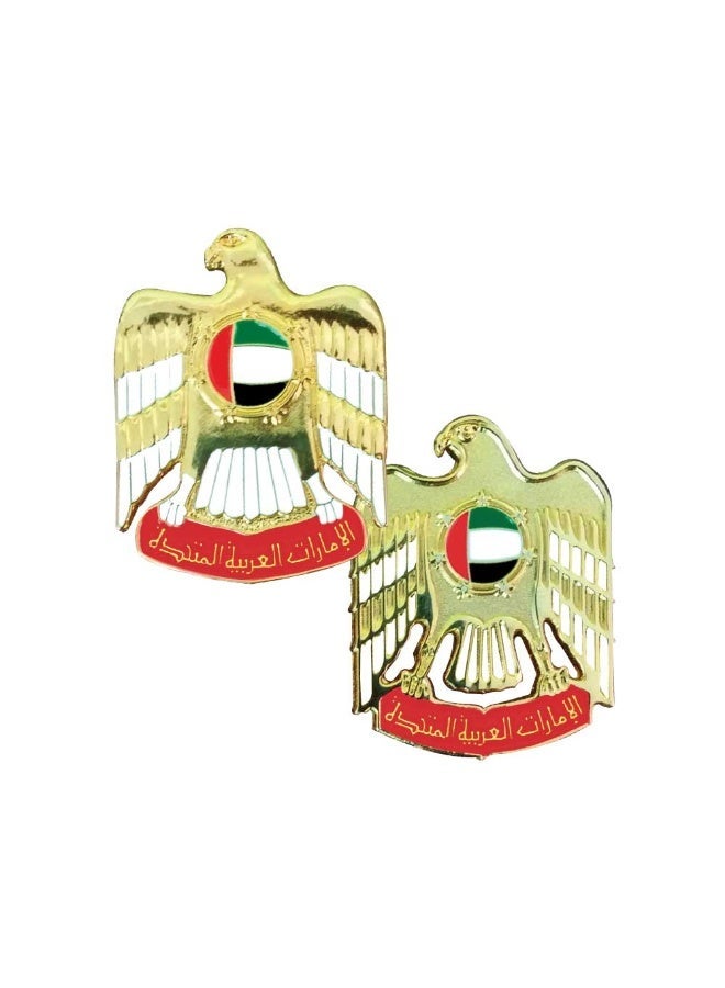 ميلز شارات معدنية على شكل صقر الإمارات - Image 1
