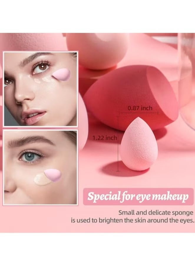 Myonly 4-piece Makeup Sponge Set For Liquid, Cream, And Powder(Multi-colored) - Image 3