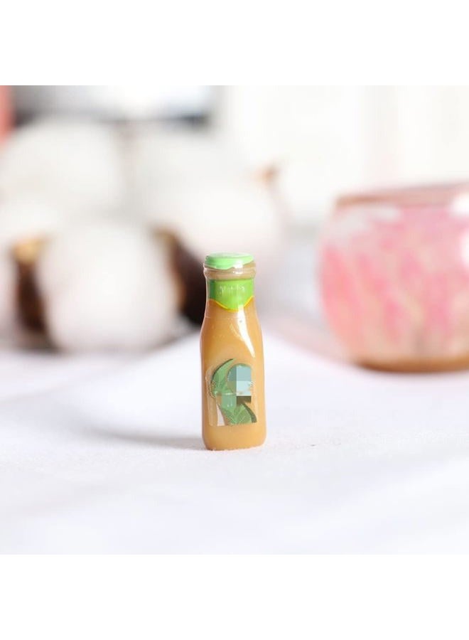 SXFSE Dollhouse Decoration Accessories, 1:12 Dollhouse Ornament 5 Pcs Mini Bottled Coffee Drink Set - Image 5