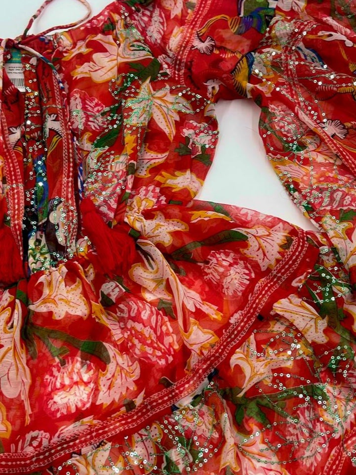 Antica Sartoria Red maxi dress - Image 3