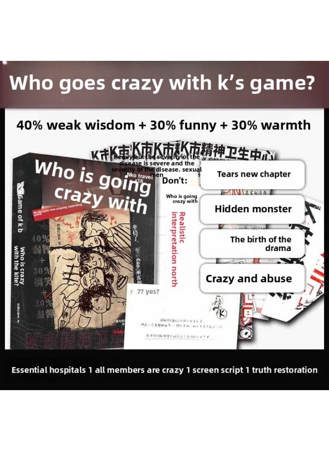 Script Killing K's Game K Series Full Series Entity Reasoning Plot No Need To Host Novice Multiplayer Script Party-Color:K's Game-Cruise Ship Enigma Shadow (4 Men And 2 Women) Theme Of The Republic Of China  - Image 5