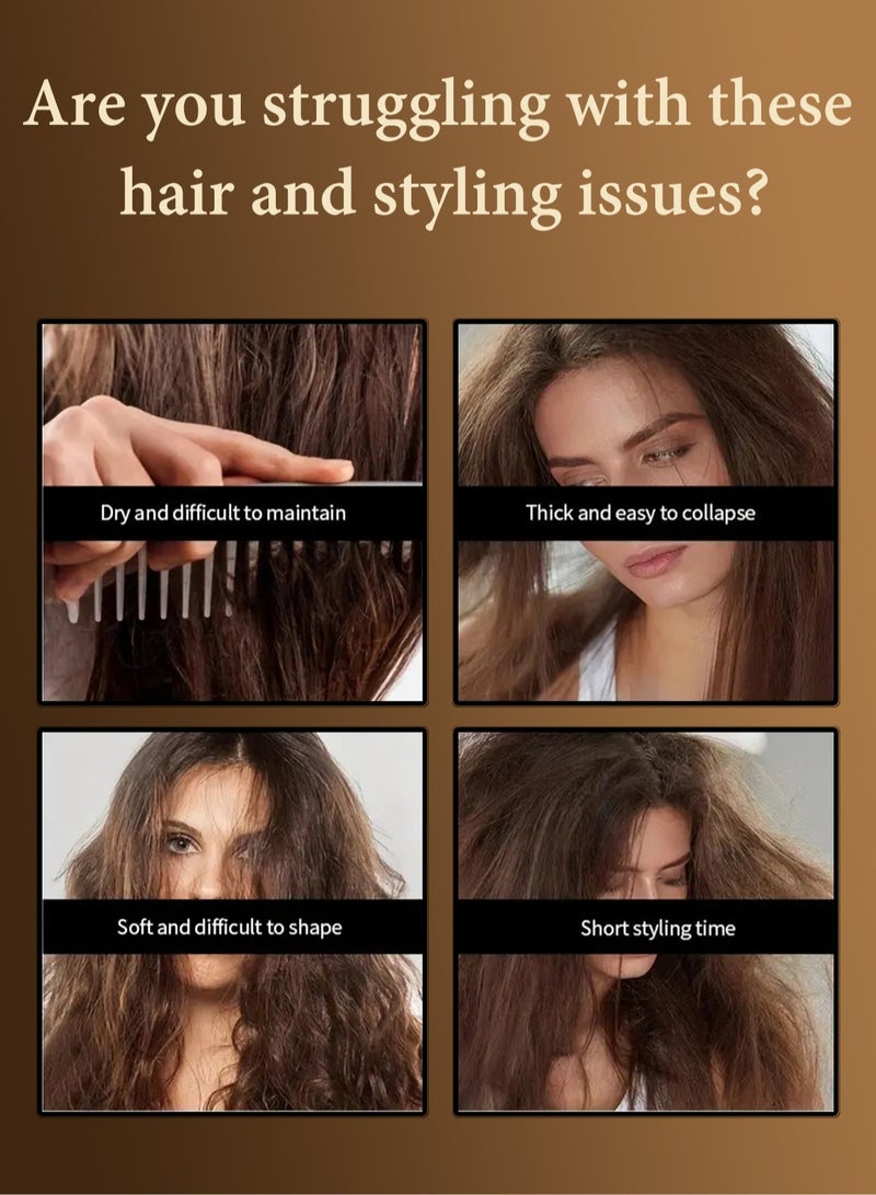 اي كي تي شمع رغوي للشعر، موس لتجعيد الشعر، لمعان فائق، مرطب، وغير لزج، موس تصفيف للشعر المجعد، 200 غرام - Image 4