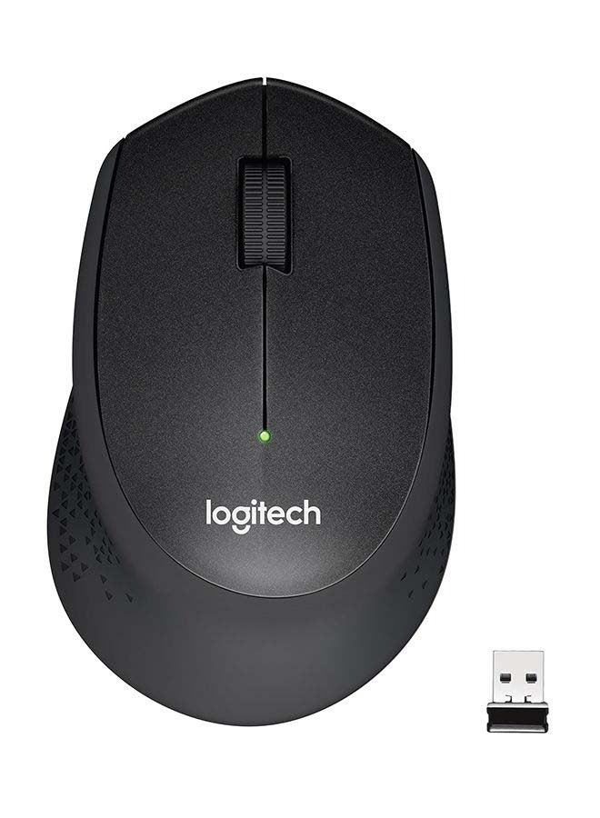 Logitech M330 Silent Wireless Mouse - Black - Image 1