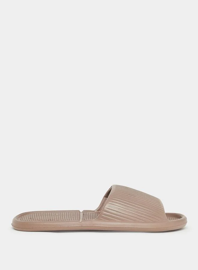 Brown Textured Slides