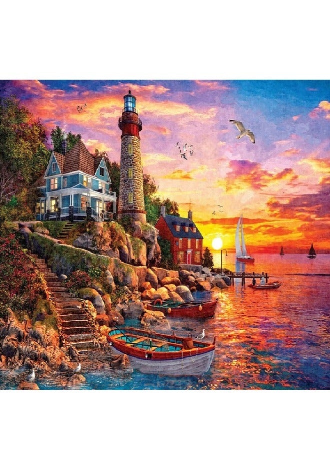FK The Gorgeous Sunset - 500 Pcs Wooden Jigsaw Puzzle - Image 2