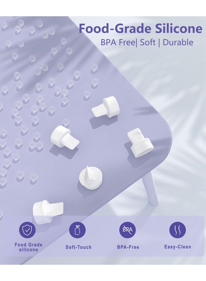 IVARONAL 4pcs Replacement Duckbill Valves Compatible with Lansinoh Hand Pumps/Signature Pro/Smartpump 2.0/Smartpump 3.0 Manual Pump, Replace to Lansinoh Valves - Image 4