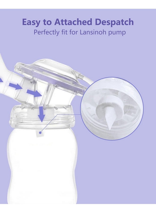 IVARONAL 4pcs Replacement Duckbill Valves Compatible with Lansinoh Hand Pumps/Signature Pro/Smartpump 2.0/Smartpump 3.0 Manual Pump, Replace to Lansinoh Valves - Image 5