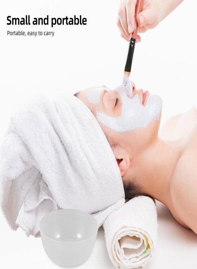 سوبفوكس مجموعة أوعية خلط سيليكون من SUPVOX، 10 قطع، قابلة لإعادة الاستخدام، وعاء خلط مكياج، وعاء خلط طين كريستالي، خلاط غراء بلاستيكي لأعمال المكياج والحرف اليدوية (شفاف) - Image 2