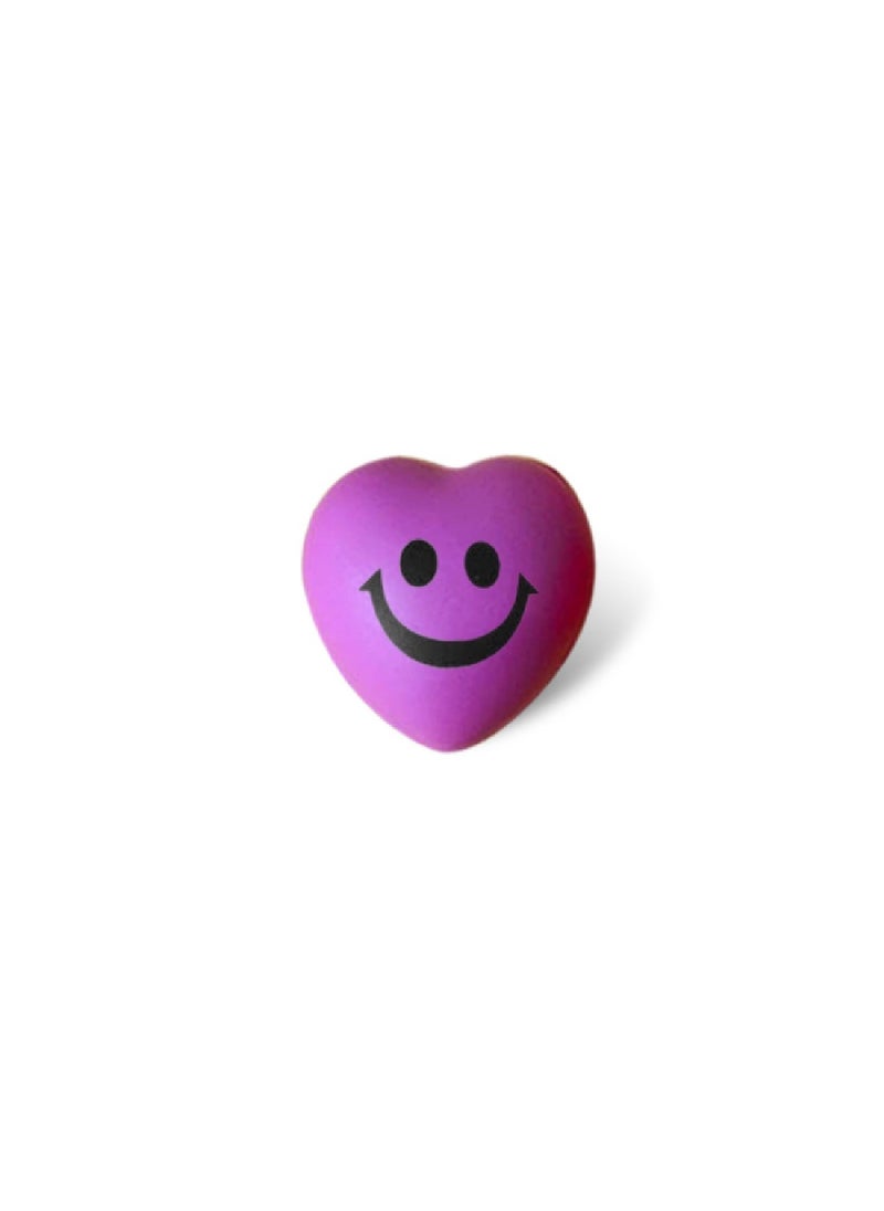 Genérico Colorful Heart Shaped Foam Balls Stress Relief Toys For Kids 4-Pack  - Image 3