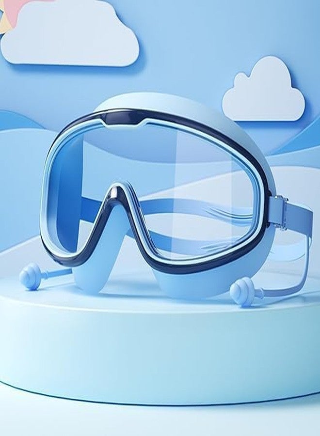 MVM Enterprise Professional Anti Fog Clear Swimming Goggles Anti-UV Swimming Goggles Swimming Pool Water Adjustable Diving Mask with a Case Cover Stylish Sports Goggles for Men Women - Image 1