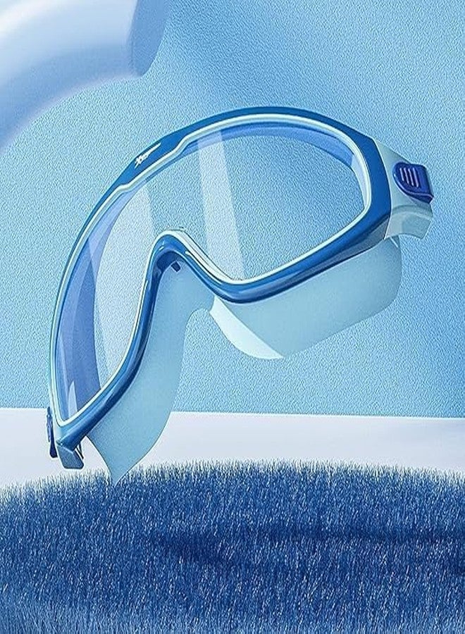 MVM Enterprise Professional Anti Fog Clear Swimming Goggles Anti-UV Swimming Goggles Swimming Pool Water Adjustable Diving Mask with a Case Cover Stylish Sports Goggles for Men Women - Image 2