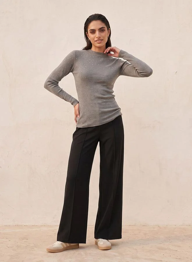 Splash FAV Smart Wide Leg Trousers