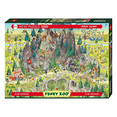 Heye Funky Zoo Transylvanian Habitat 1000 Piece Jigsaw Puzzle - Image 1