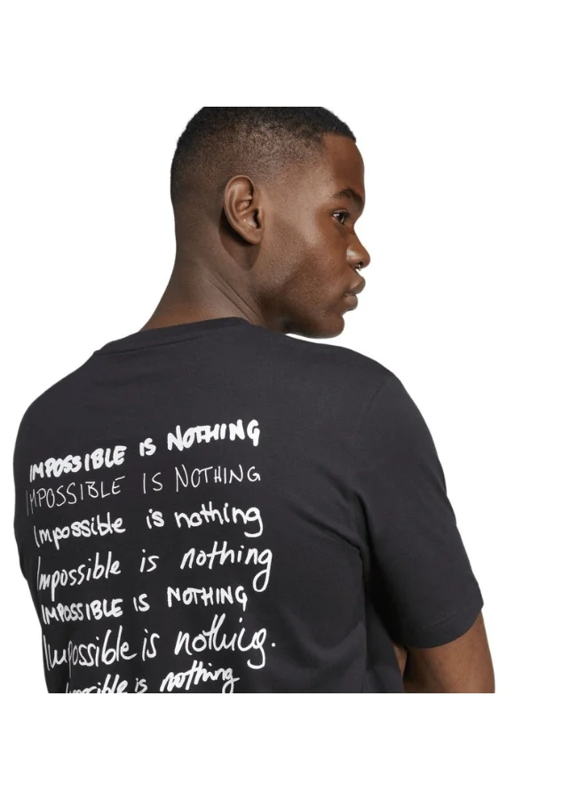 adidas تيشيرت رجالي بطبعة "Impossible is Nothing"