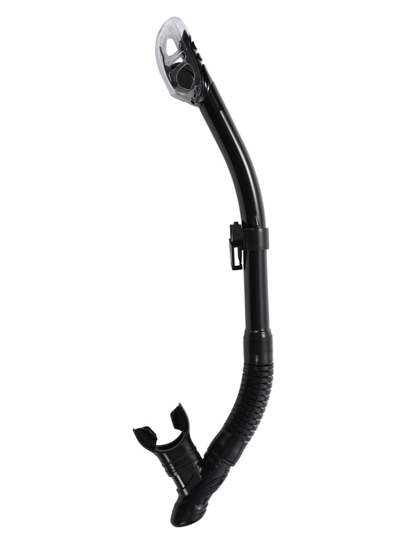 Monster Snorkel features a dry top design that prevents water from entering the snorkel and an easy purge system with an extra large self-draining chamber.