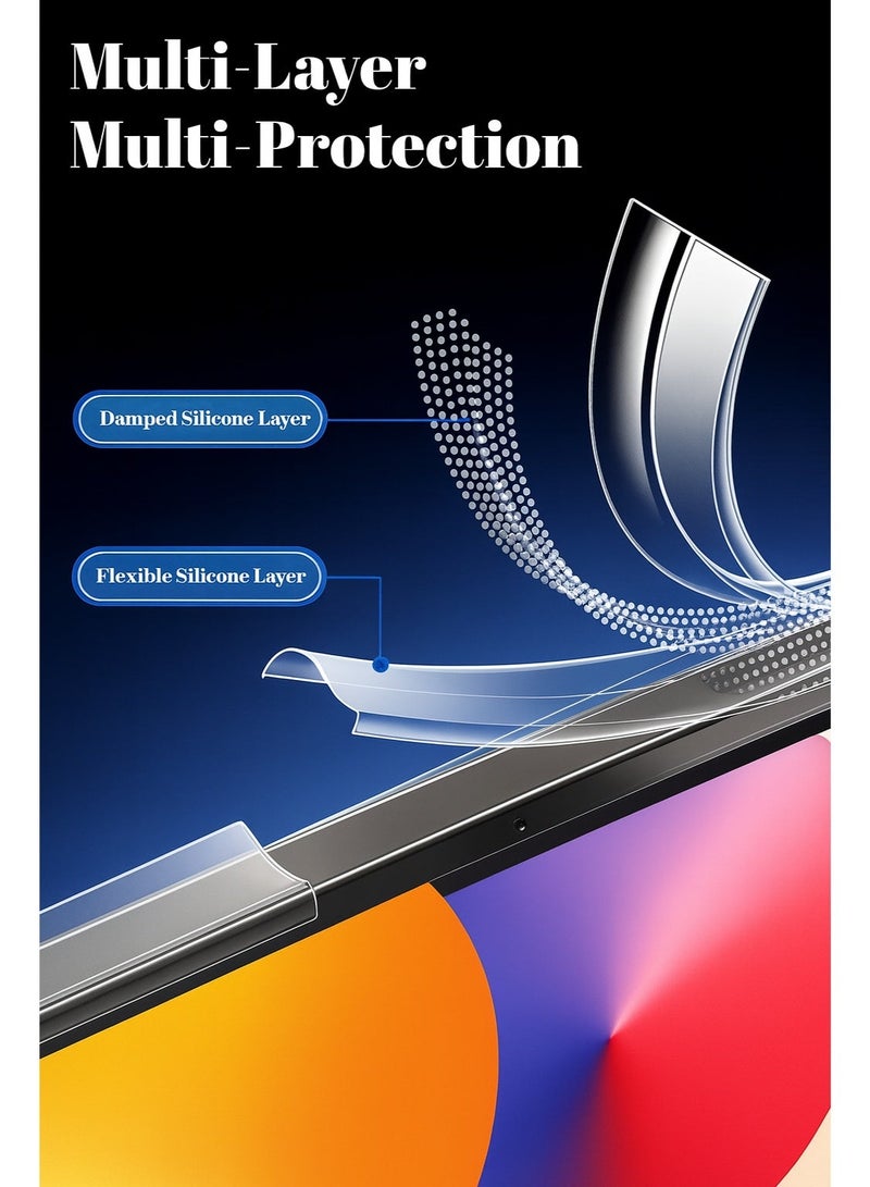 Transparent Elegant Case (Gear 4) for Samsung A07 – Anti-Yellowing with Full Protection Against Daily Shocks and Scratches, Featuring a Slim 2mm Design That Preserves Your Phone’s Beauty - Image 3