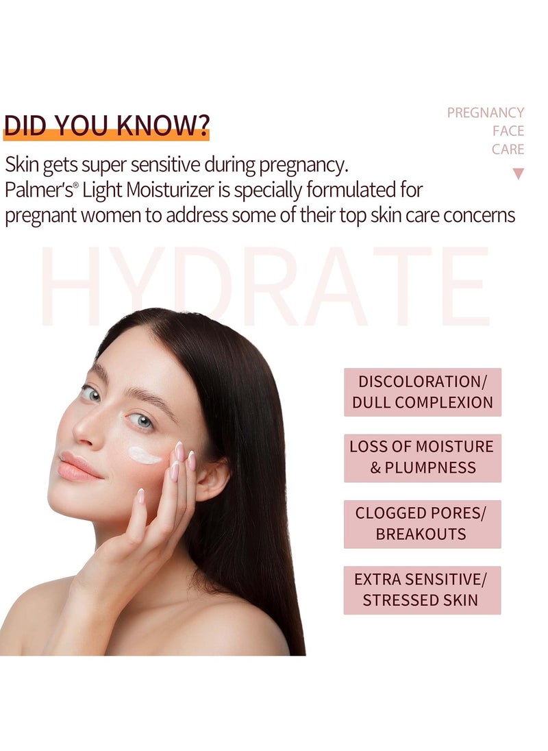 PALMER'S - Palmer's Pregnancy Light Facial Moisturizer, 2.5 fl. oz. - Image 1