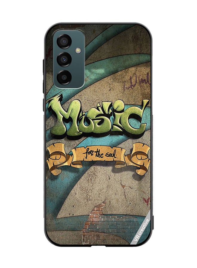 VR CREATIVE Protective Case Cover For Samsung Galaxy M23 Music For The Soul Design Multicolour - Image 1