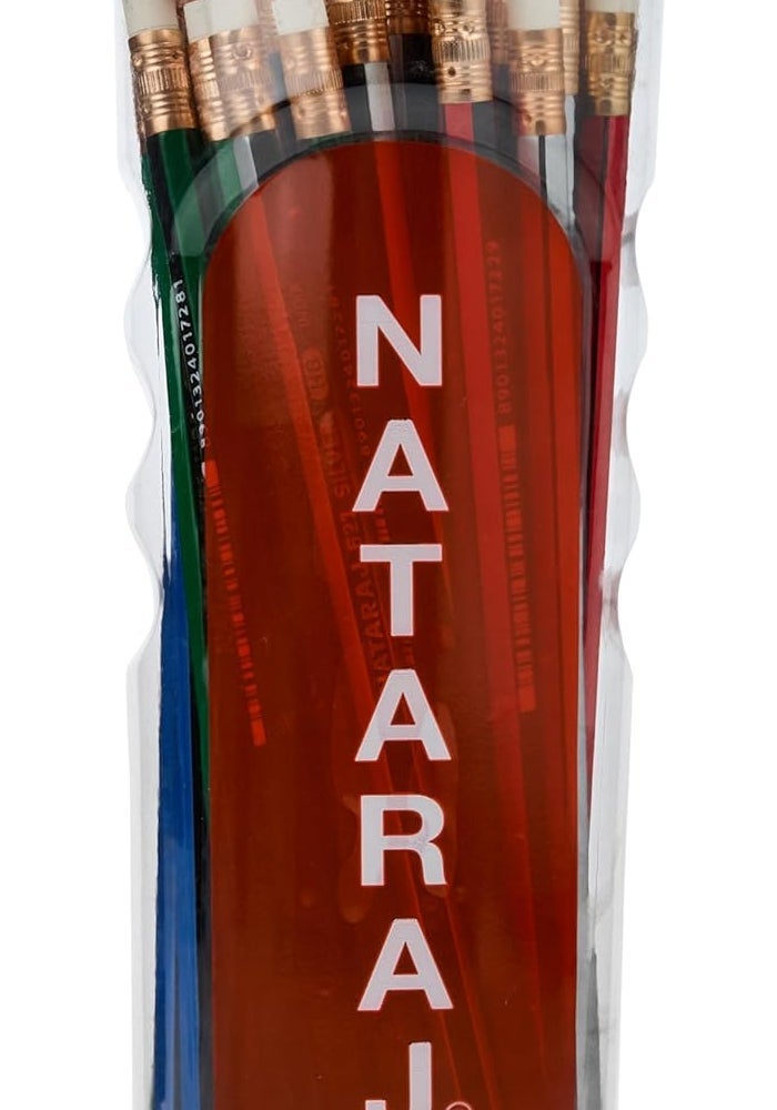 NATARAJ مجموعة أقلام ناتراج 621 HB سداسية - 48 لون متنوع - Image 1