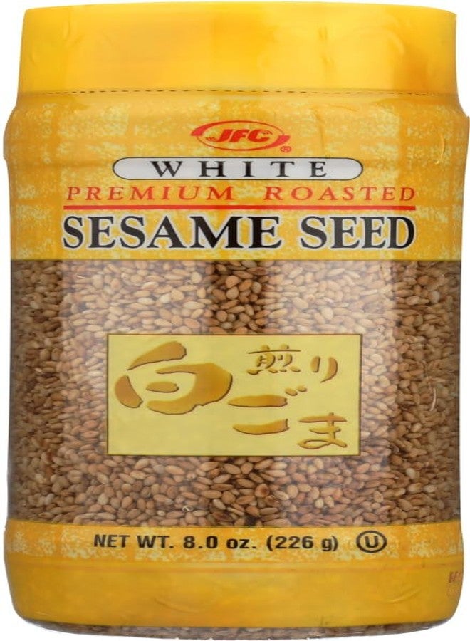 JFC Premium Roasted Sesame Seed 8oz Kosher (White, 2 Piece) - Image 1