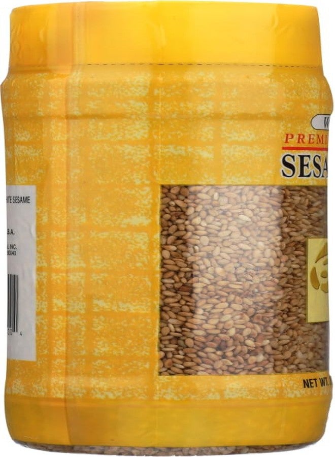 JFC Premium Roasted Sesame Seed 8oz Kosher (White, 2 Piece) - Image 2
