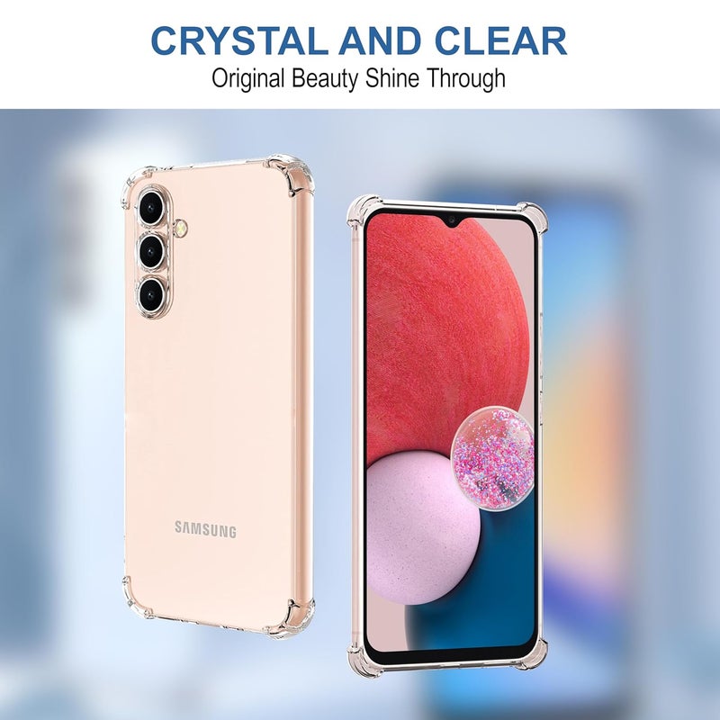 Cedo Samsung Galaxy A13 (5G) Bumper Case | Soft Jel Flexible Thin Full Protection Shock Proof Clear TPU Back Case Cover for Samsung Galaxy A13 (5G) (Transparent) - Image 5