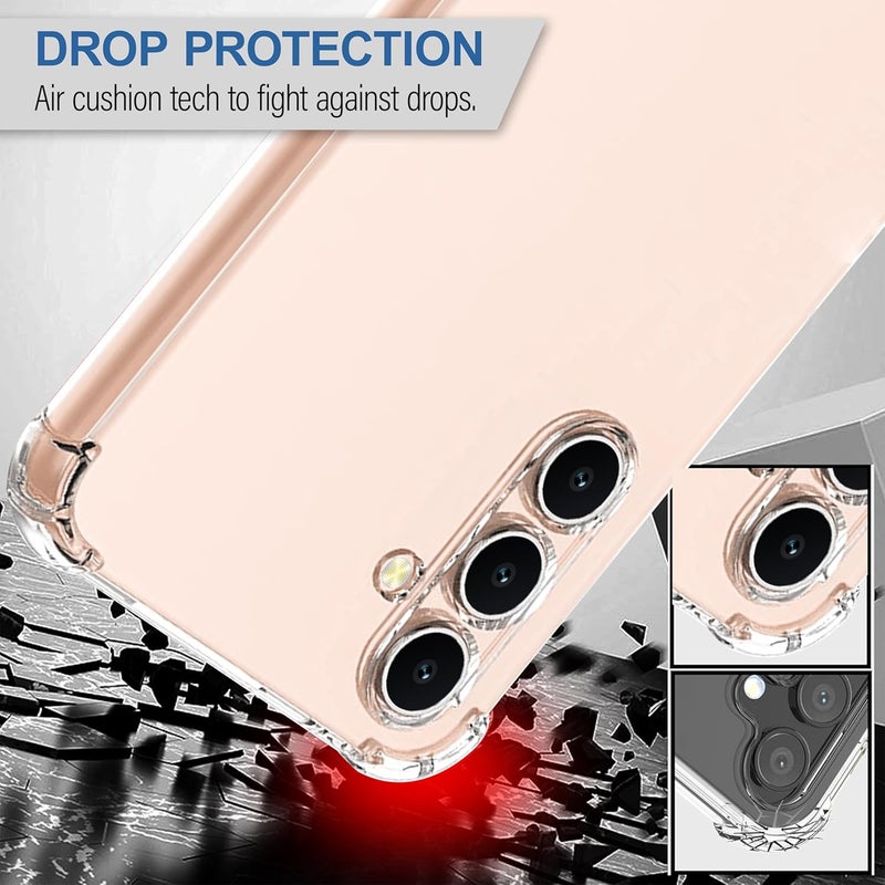 Cedo Samsung Galaxy A13 (5G) Bumper Case | Soft Jel Flexible Thin Full Protection Shock Proof Clear TPU Back Case Cover for Samsung Galaxy A13 (5G) (Transparent) - Image 3