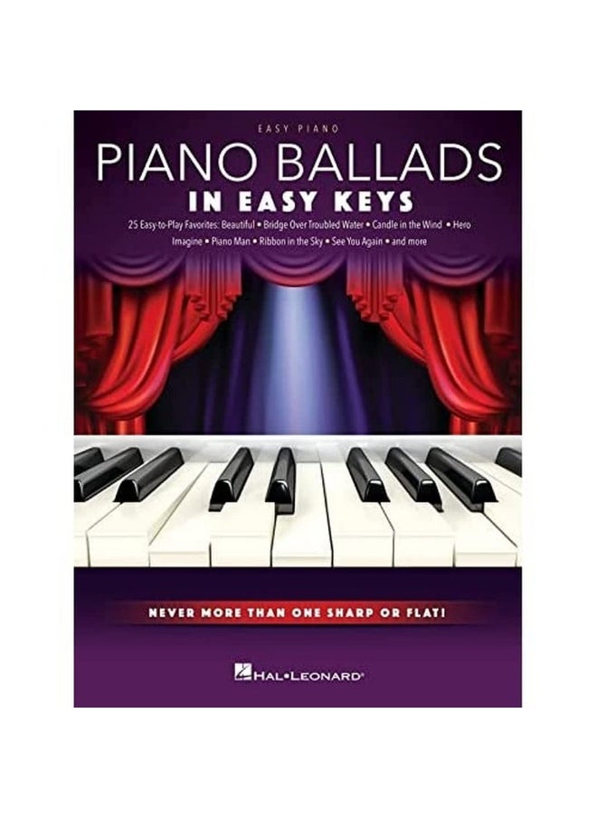 Piano Ballads - In Easy Keys: Never More Than One Sharp or Flat!  - Image 1