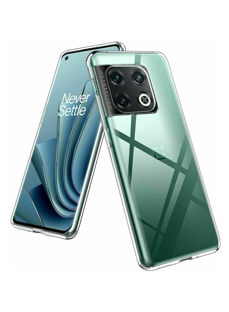 CATANES 4Pack for OnePlus 10 Pro Clear Case, Screen Protector and 2x Lens Protector Shockproof Full Body Protection Compatible with OnePlus 10 Pro 5G 6.7inch - Image 3