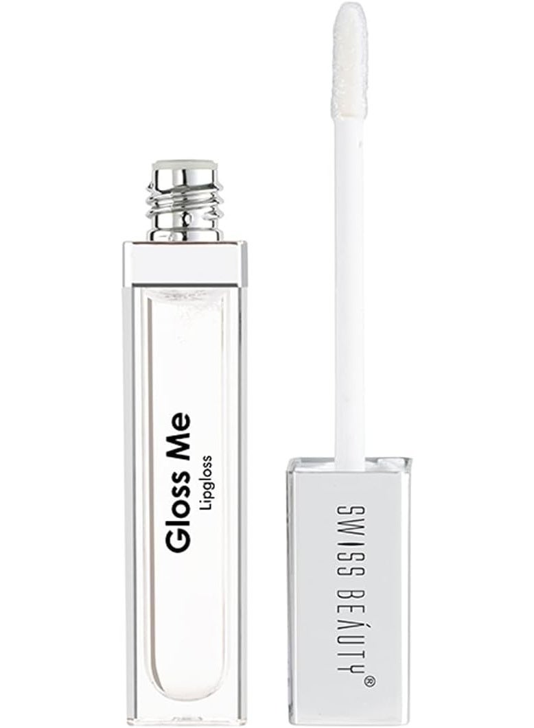 Swiss Beauty Gloss Me Lip Gloss | Lightweight | Glossy Finish | Non-sticky |With Jojoba Oil & Glycerine | 6.7ml - Image 1