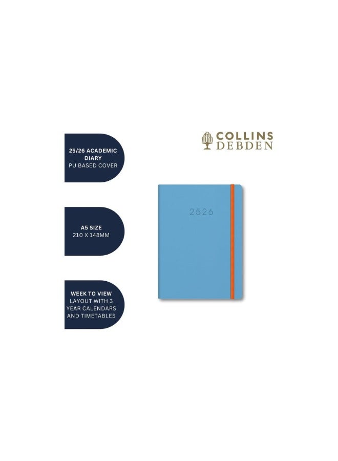 Collins Collins A5 Legacy 14 Month Mid/Academic Year Planner, July 2025-August 2026-Pink  - Image 5