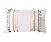 Flber Tasseled Sham Set Boho Cotton Pillow Covers,19.7in x35.5in,Set of 2 - Image 2