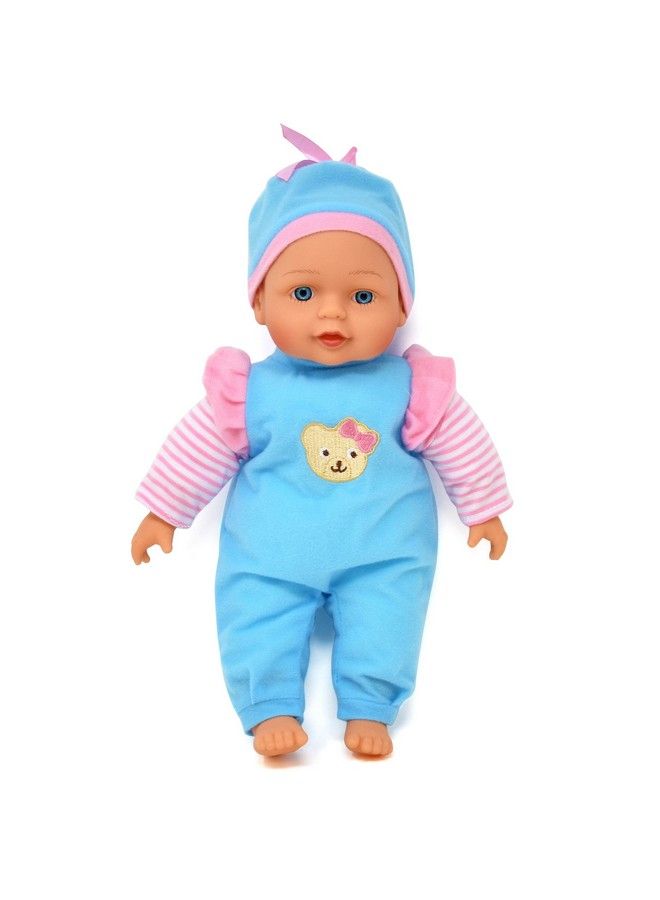 Dolls To Play 13In Soft Baby Doll With Take Along Pink Backpack Carrier Briefcase Pocket Fits Accessories And Clothing  - Image 3