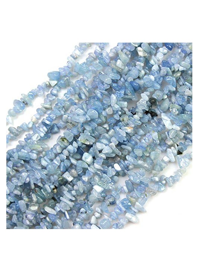 Natural Irregular Broken Aquamarine Chip 6-8mm 15 Inch Agate Crystal Chip for Jewelry Making Diy Bracelet Necklace Accessory, Agate, Aquamarine  - Image 3