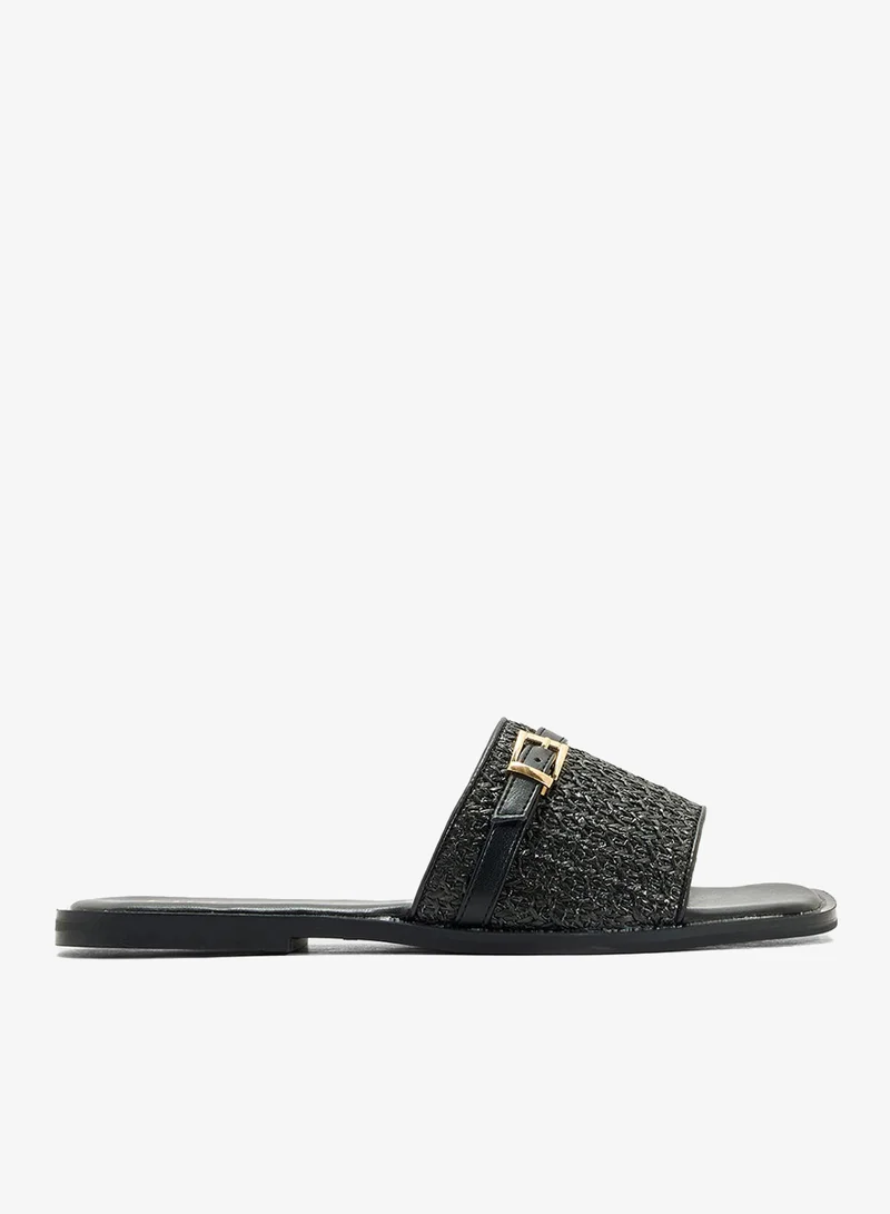 ELLA Flat Sandal With Buckle