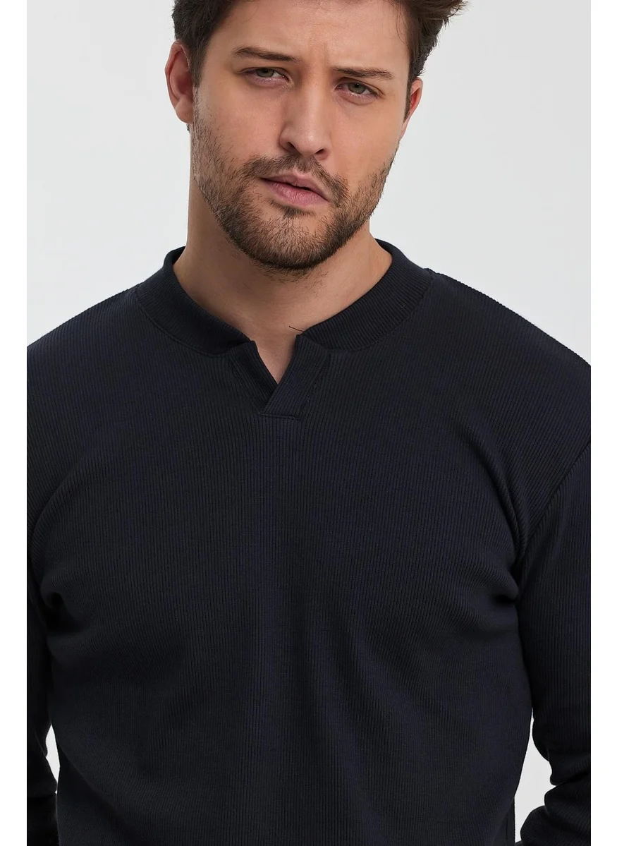 الكسندر جاردي Alexandergardı Patched Collar Camisole SWEATSHIRT(E23-72804)