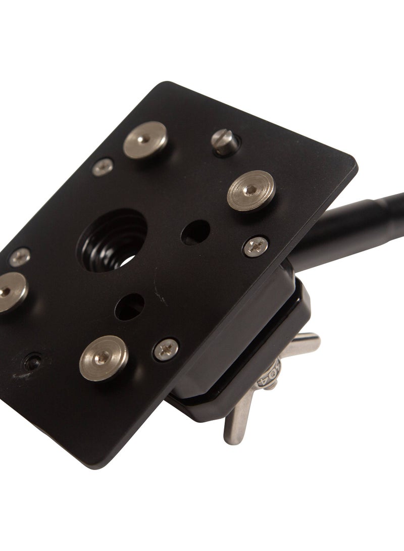 Nanlite PavoTube Double Bank T12 LED Tube Gooseneck Mount with 5/8" Receiver - Image 1