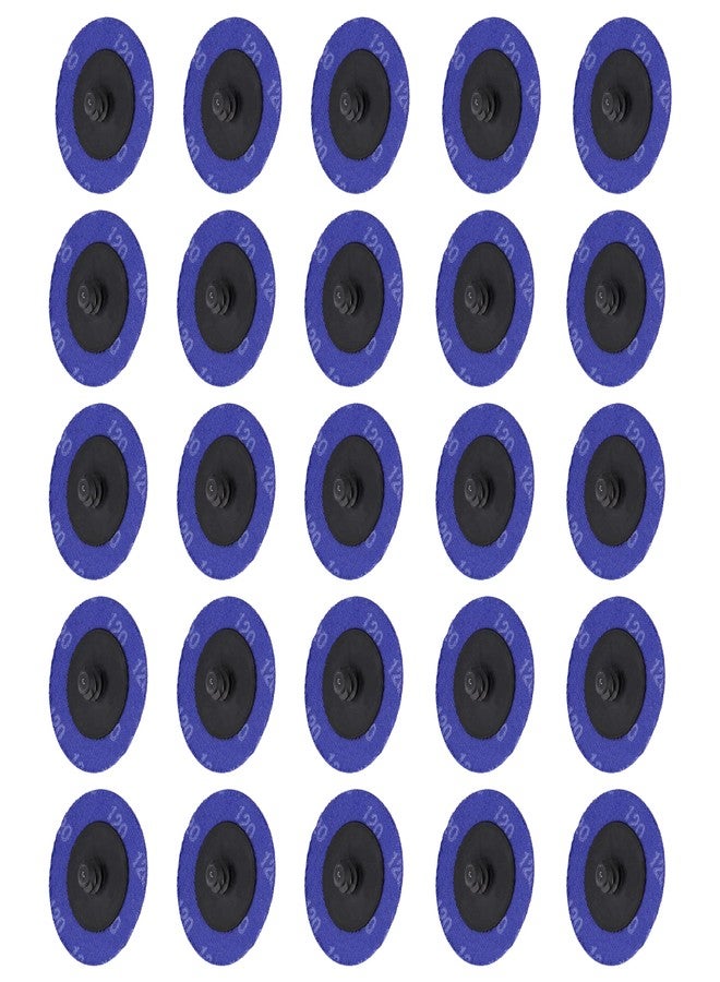 ABN Aluminum Oxide Sandpaper Disc, 50pk - 2in 120 Grit Sanding Disc Set, Circle Sander Pads Abrasive Round Sandpaper - Image 1