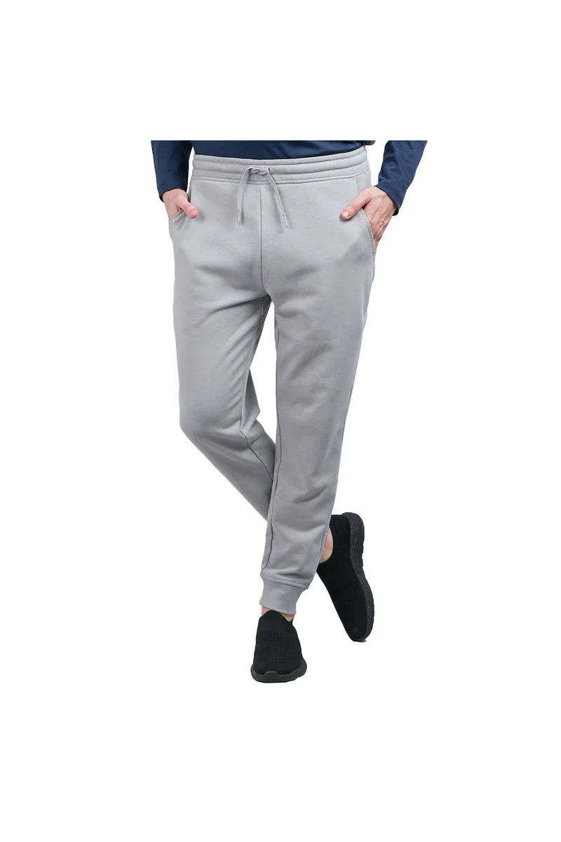 GIORDANO Men's Gray French Terry Jogger Pants