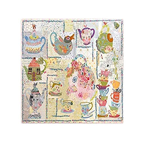 Laura Heine Tea Party Collage Pattern