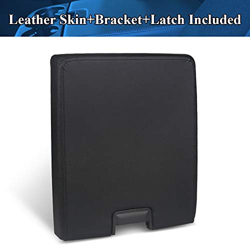 VANJING Compatible with Chevy GMC Silverado Suburban Tahoe Sierra 2007-2013 Center Console Lid Armrest Kit Cover with Latch Pickup Repair Replaces 20864154 - Image 4