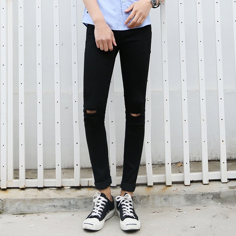 Unisex Classic Denim Jeans Loose Fit Daily Outdoor Wear - Image 4