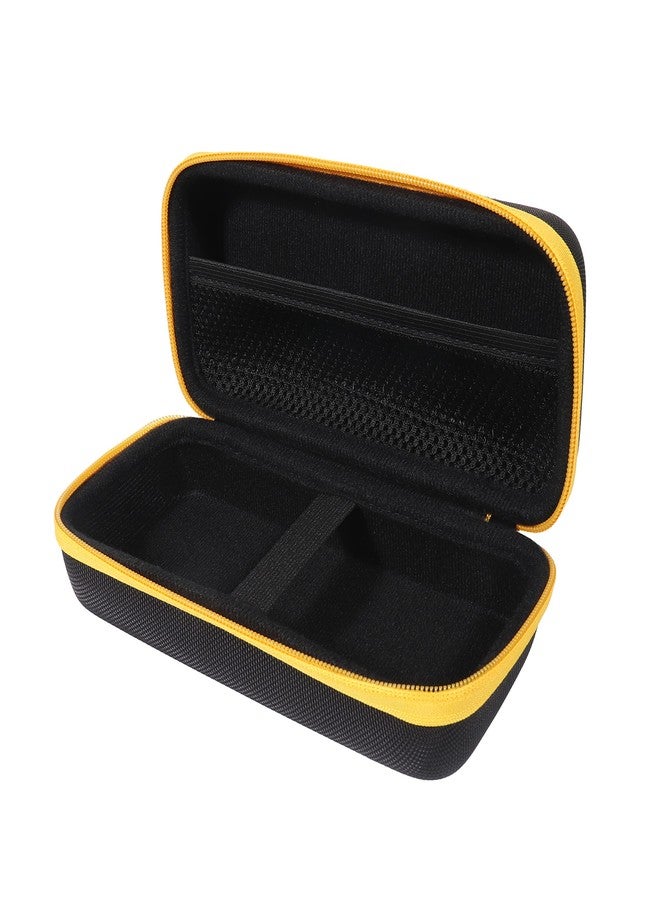 CaseSack Inhaler Holder case for inhaler spacer and Asthma Inhaler for Adults and Kids, with Rooms for Pills and Other Essentials (Black with yellow zip) - Image 5