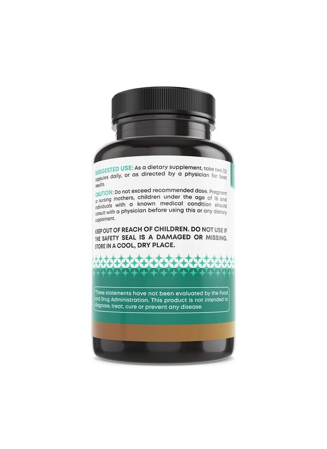Ancient Bliss - Organic Irish Sea Moss Pills Dr Sebi Wildcrafted Seamoss Capsules ; Thyroid Healthy Skin Gut & Joint Support ; 120 Capsules - Image 1