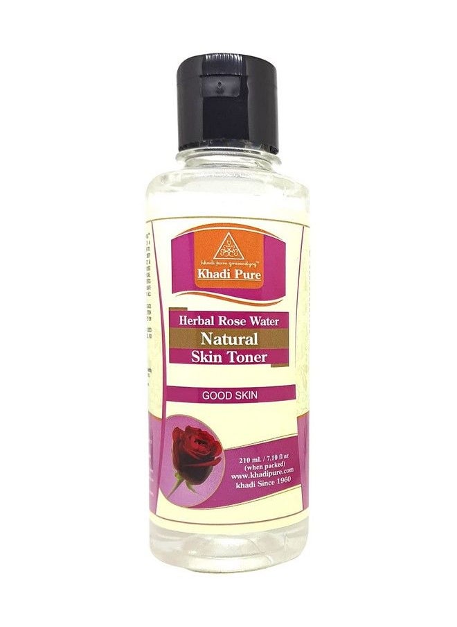 Khadi Pure Herbal Rose Water 210 Ml  - Image 2