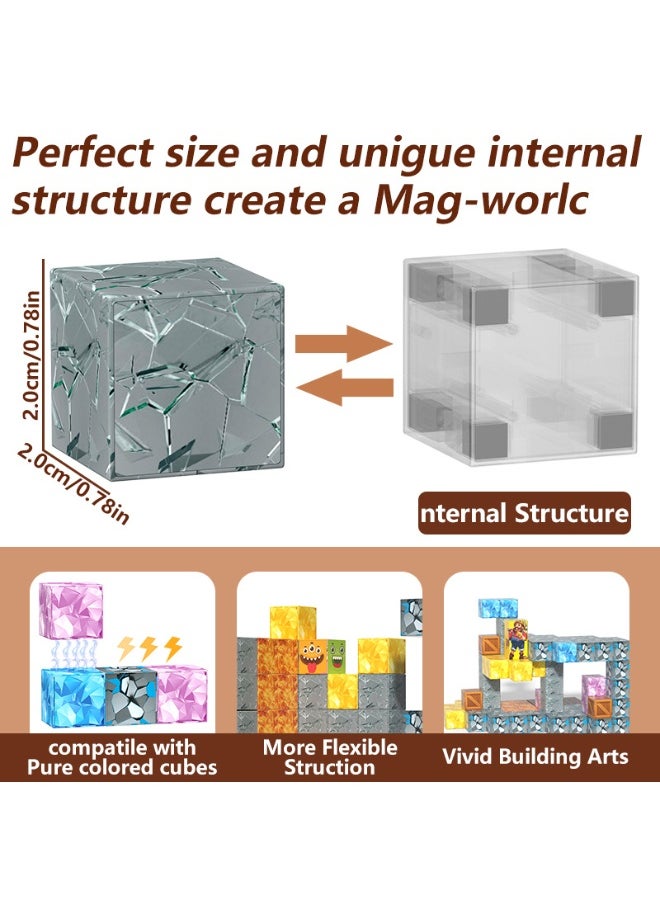 General Magnetic blocks, building blocks, model ornaments, children's educational toys, assembled game gifts for family and friends  - Image 3