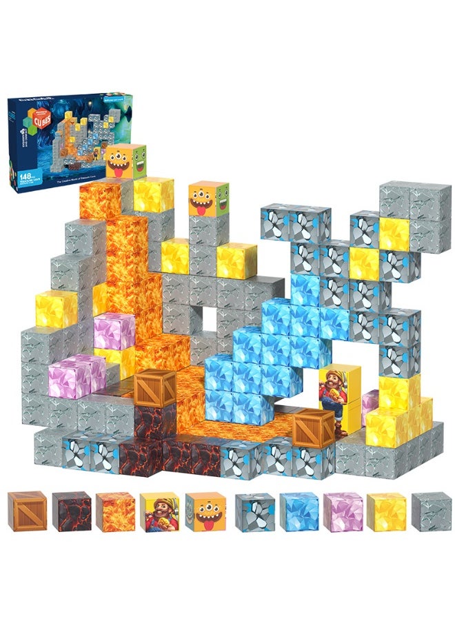 General Magnetic blocks, building blocks, model ornaments, children's educational toys, assembled game gifts for family and friends  - Image 1