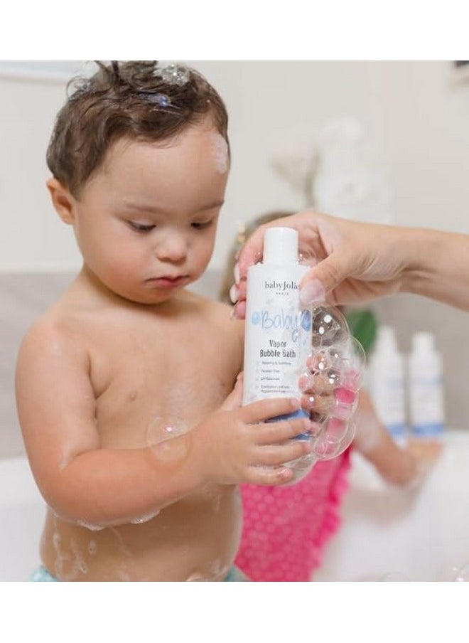 Baby Jolie Vapor Bubble Bath - Baby & Kids Bathing Aromatherapy For Stuffy Nose And Cough Relief, Made With Eucalyptus And Peppermint Extract, Natural Essential Oils, 7.5 Oz  - Image 4