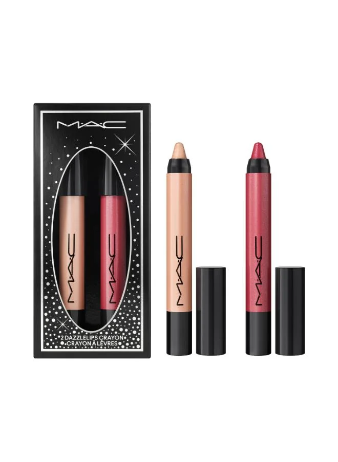 ماك كوزمتيكس Decadent Dazzlelips Crayon Duo, Savings 31%